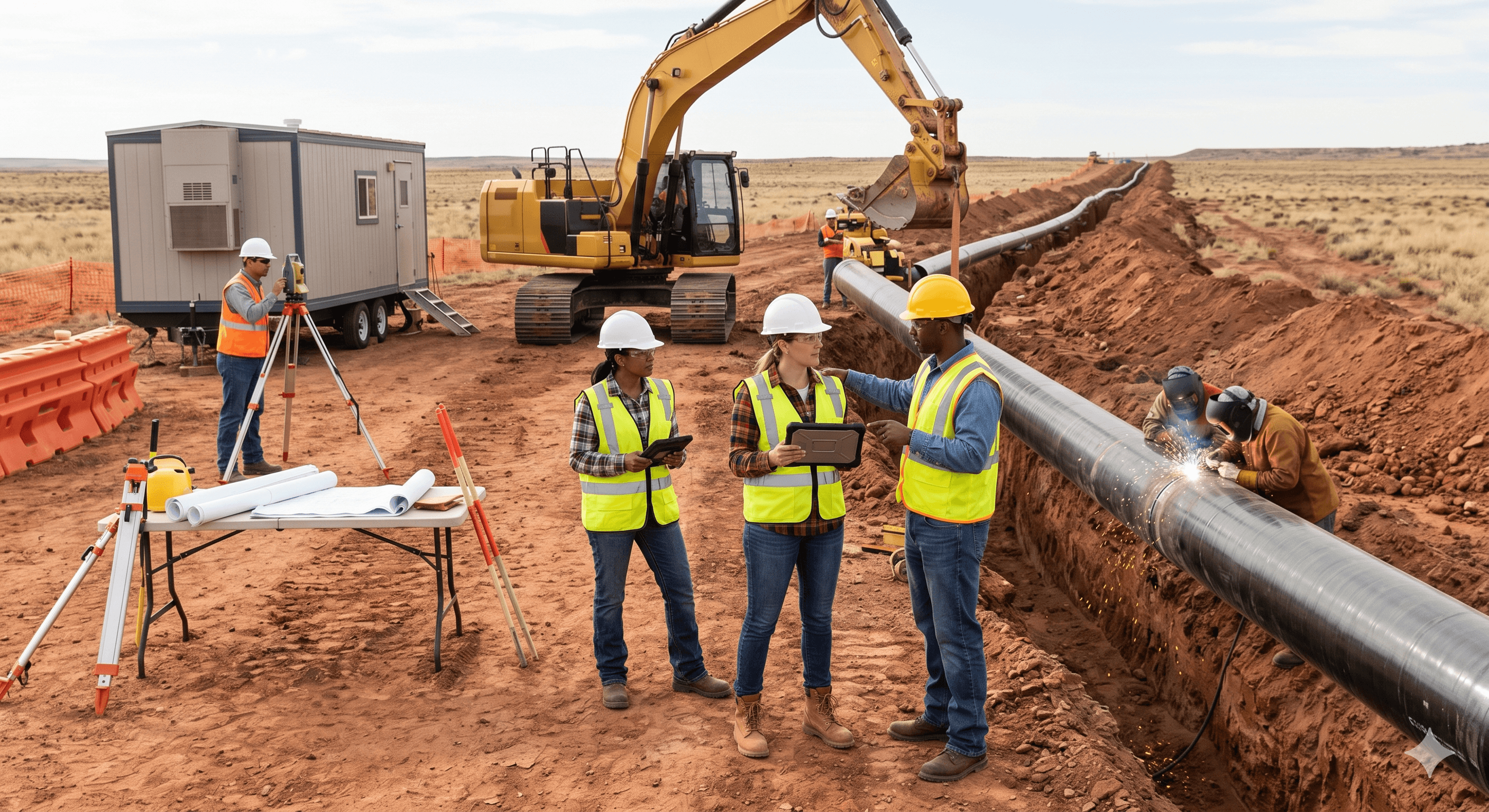 Pipeline construction and engineering