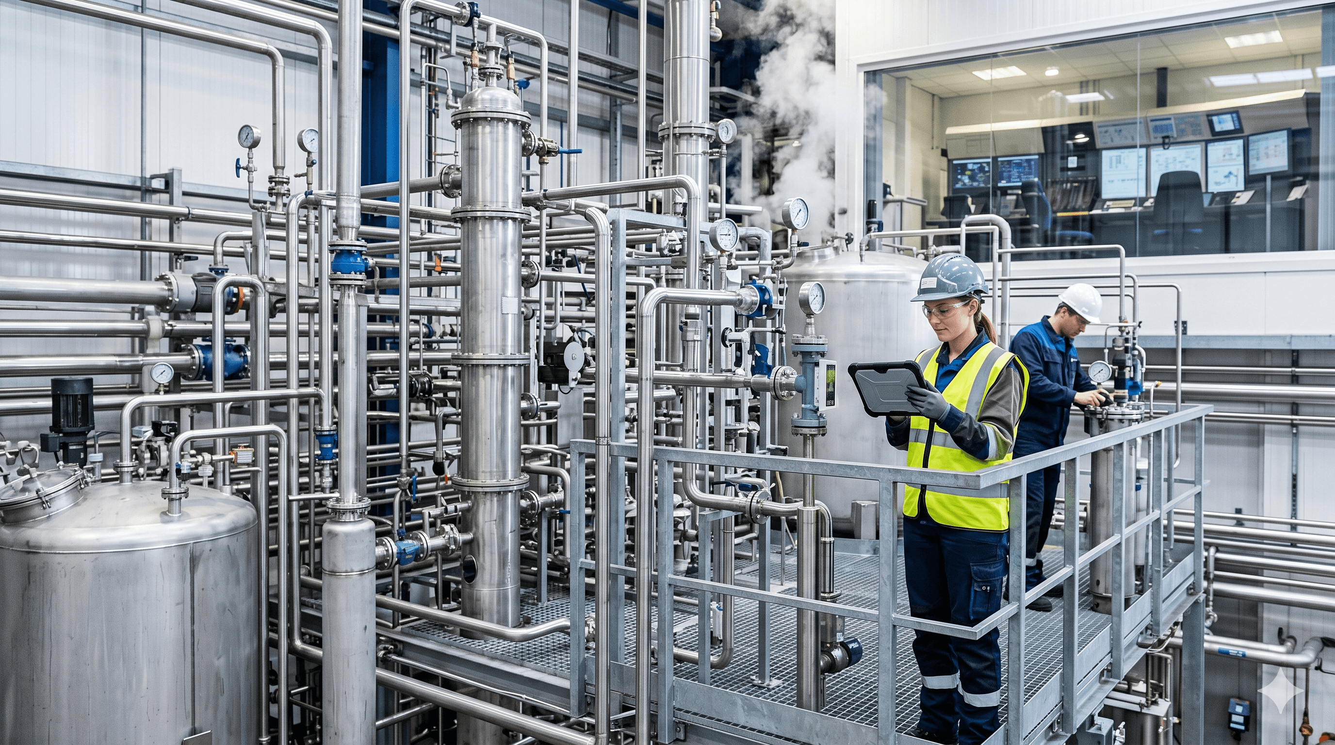 Process plant and process engineering