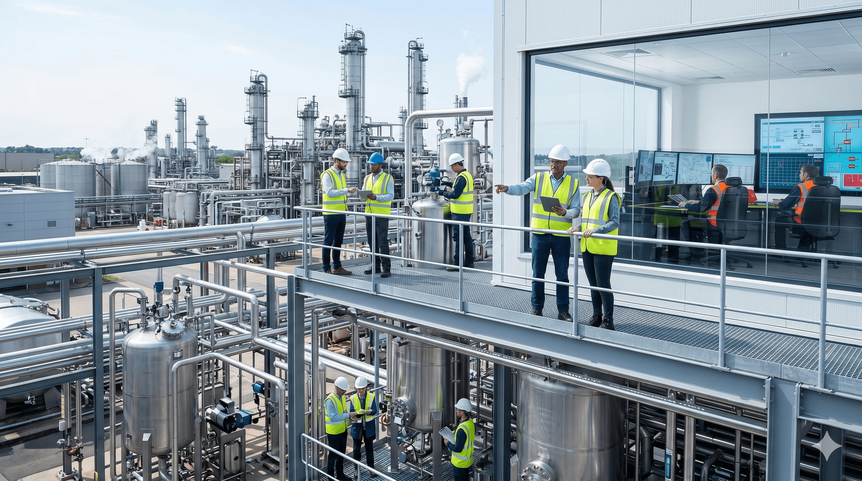 Process facility and engineering operations